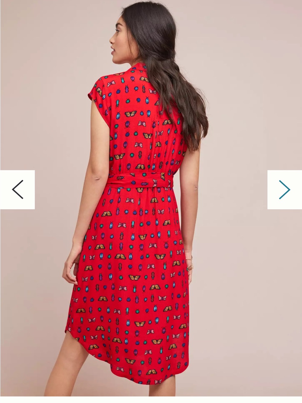 Anthropology Colloquial Short-Sleeved Shirtdress size 2 - Picture 2 of 4